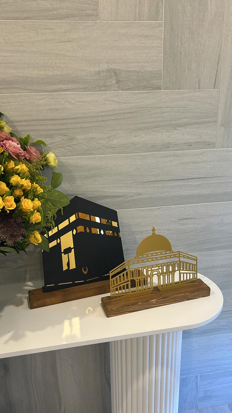 Kaaba Islamic Decor - Metal