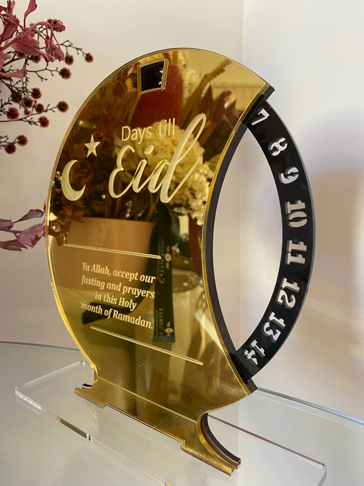 Count Down Til Eid Spinning No2