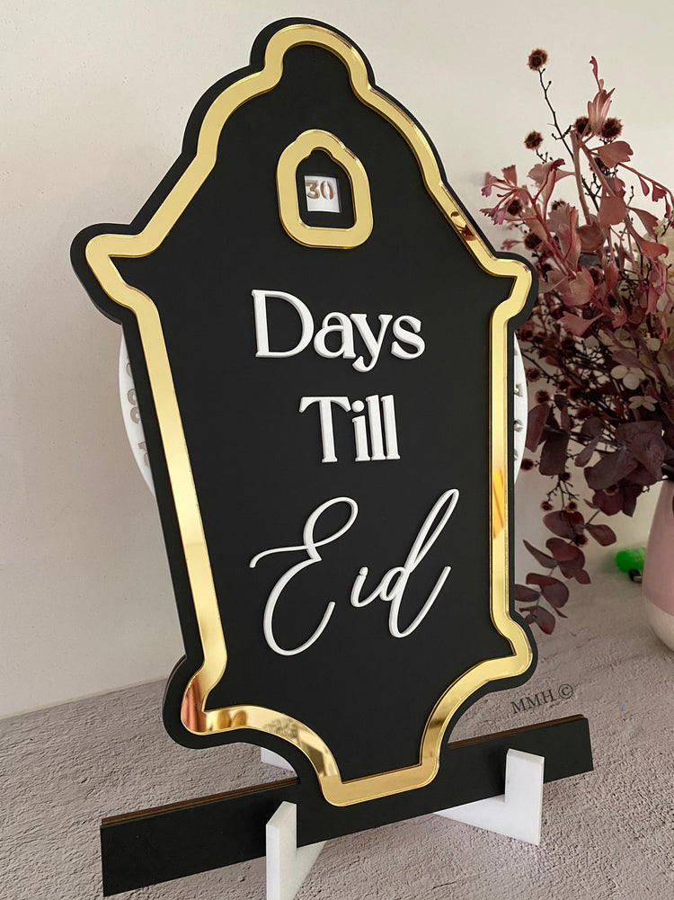 Lantern Spinning Count Down til Eid