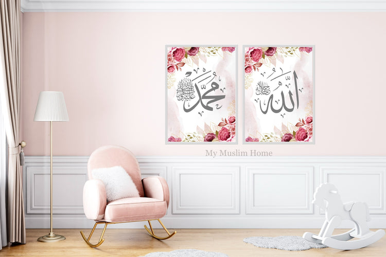 Floral Framed Prints - Custom Made Canvas