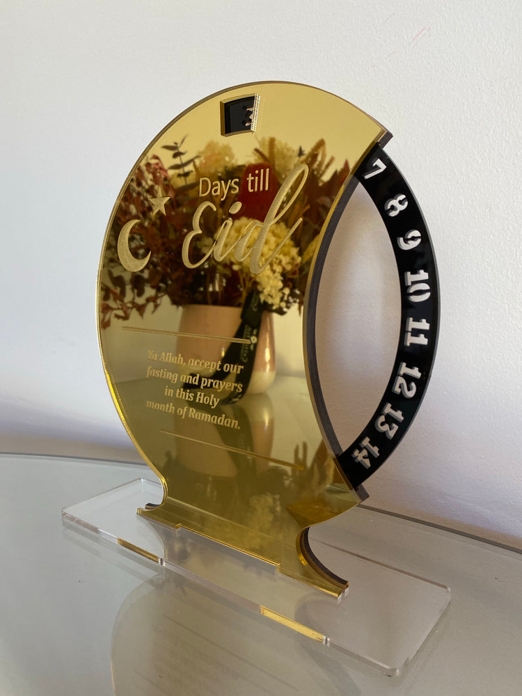 Count Down Til Eid Spinning No2