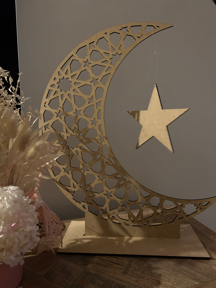 Moon Crescent Ramadan Decor