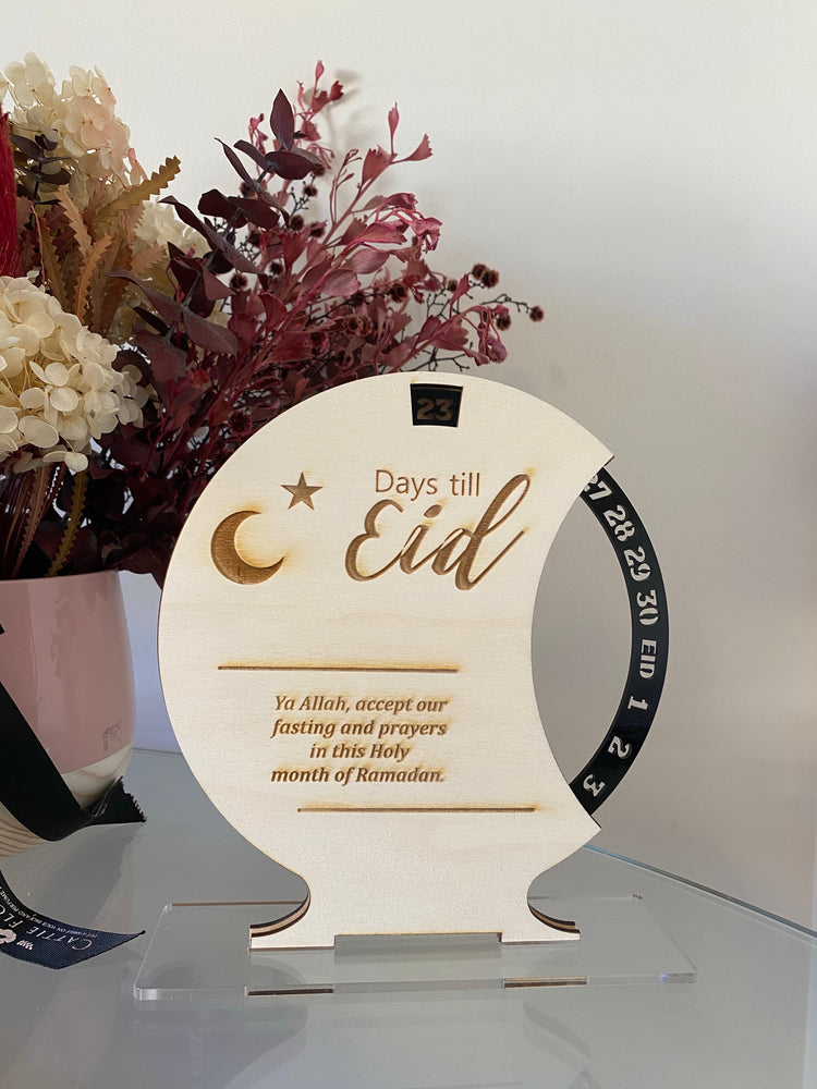 Count Down Til Eid Spinning No2