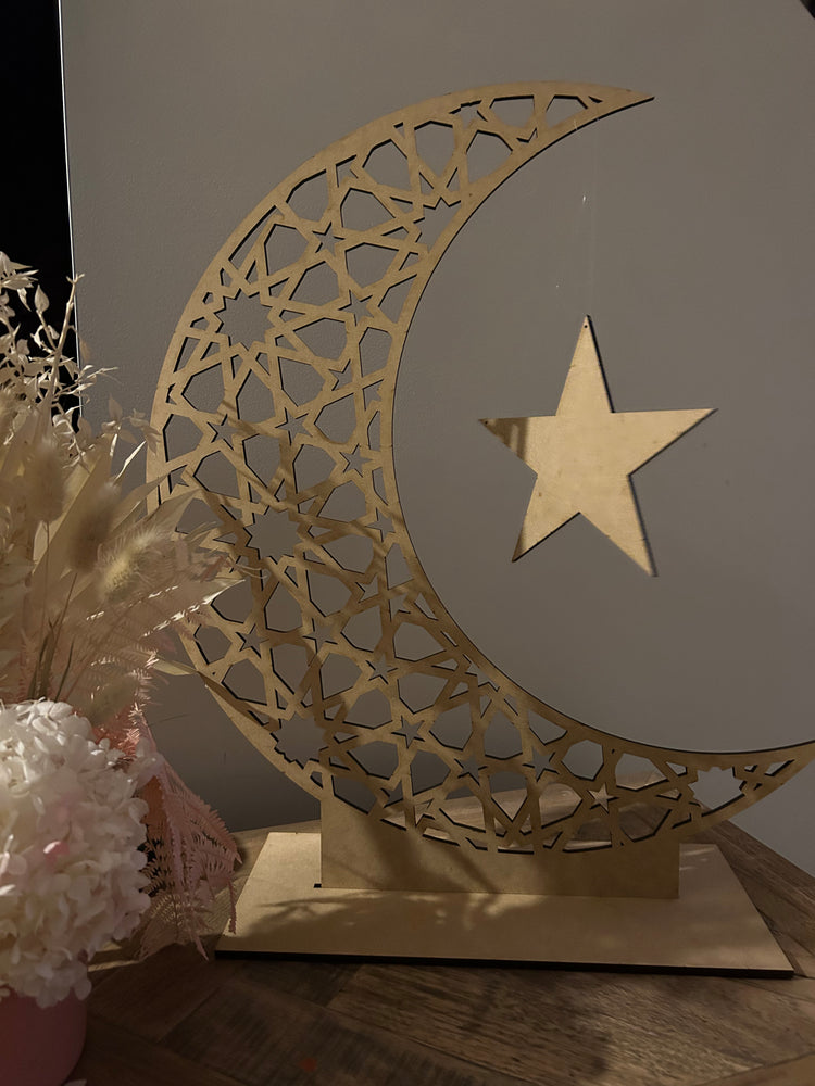 Moon Crescent Ramadan Decor